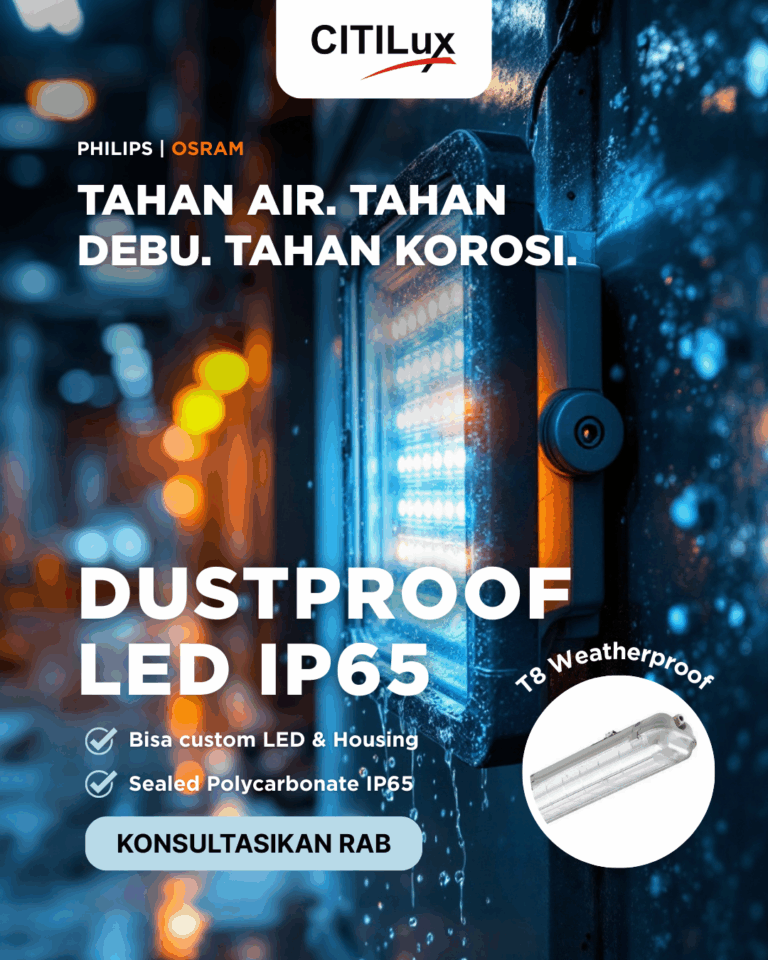 CITILUX - Dustproof LED (Square Size)