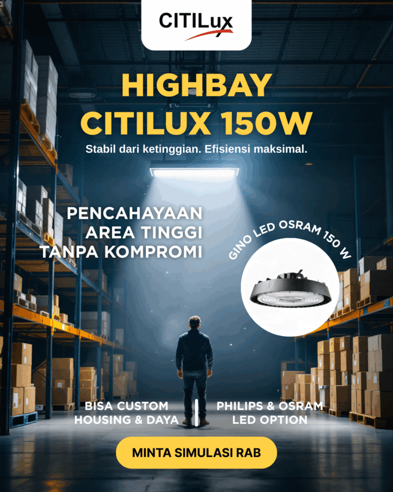 CITILUX - Highbay 150W (Square Size)